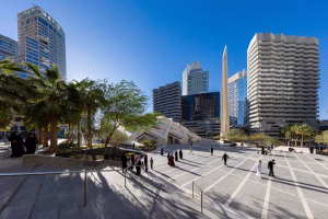 King Abdullah Financial District in Riyadh, the commercial heart of Saudi Arabia's private investments. photo credited to Arabian News