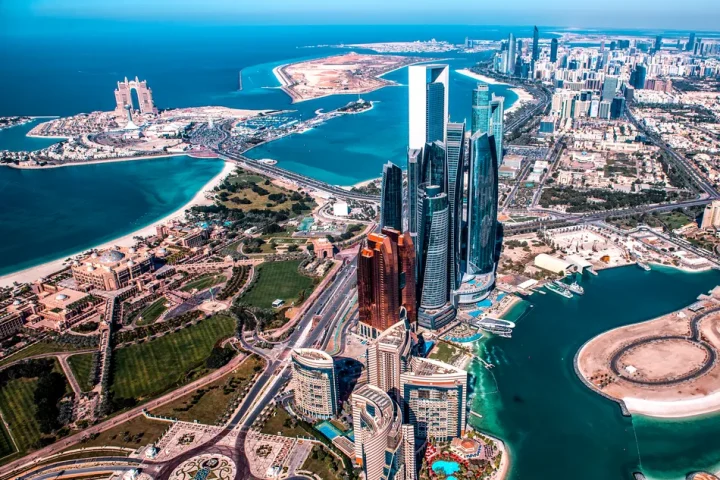 Modern Abu Dhabi residential architecture representing the AED3.13 billion Al Dhaher Housing Project in Al Ain